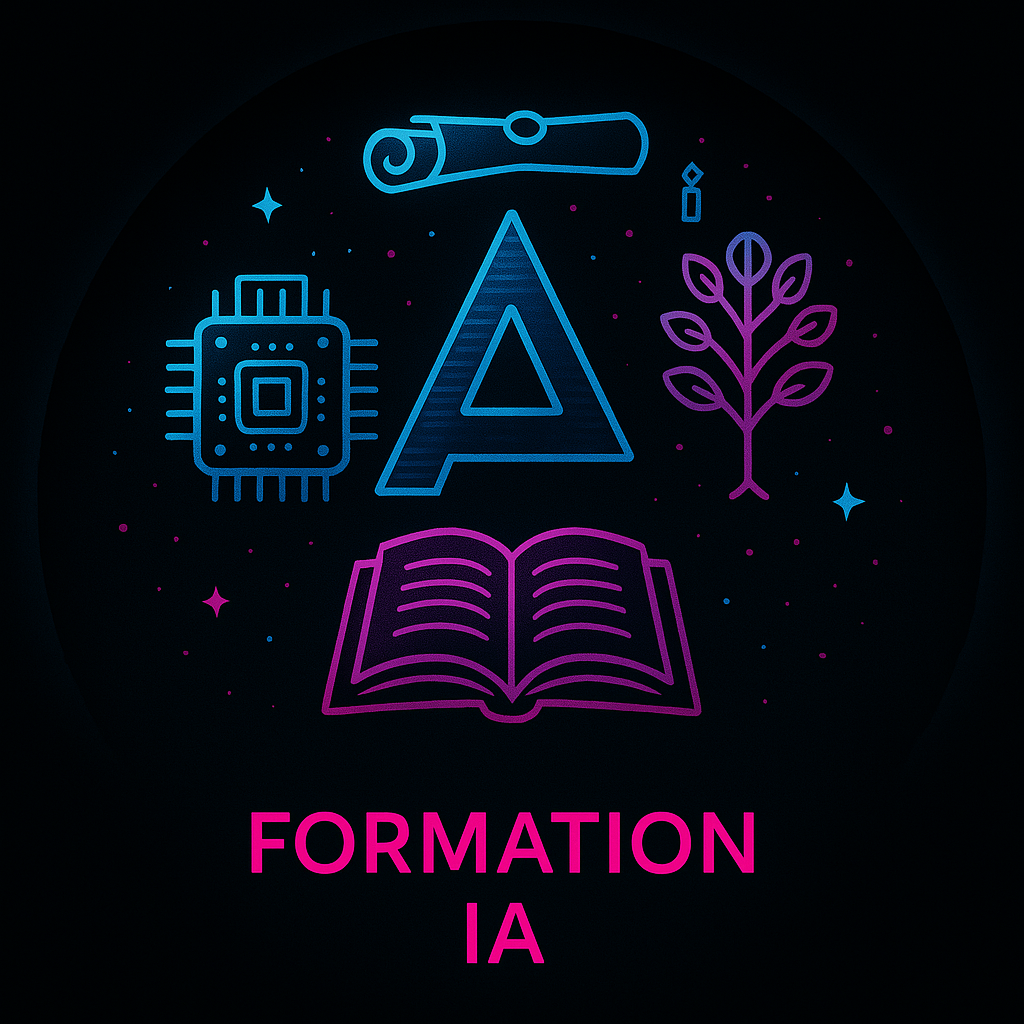 Illustration formation IA pour enseignants