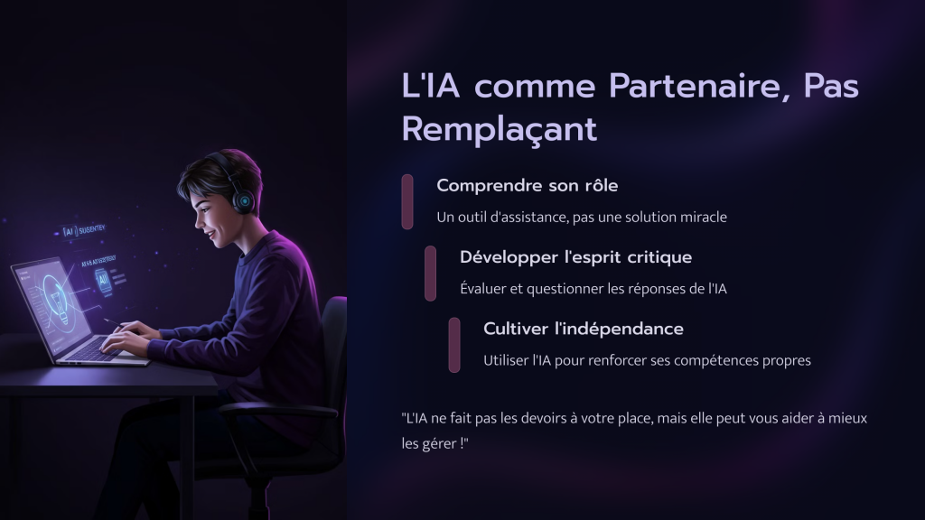 L'IA : Votre partenaire pour mieux gérer la charge de travail scolaire