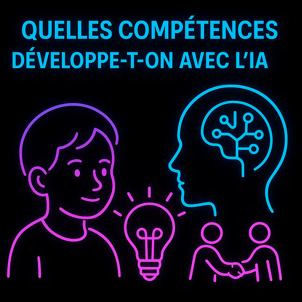 Comp&eacute;tences d&eacute;velopp&eacute;es avec l'IA