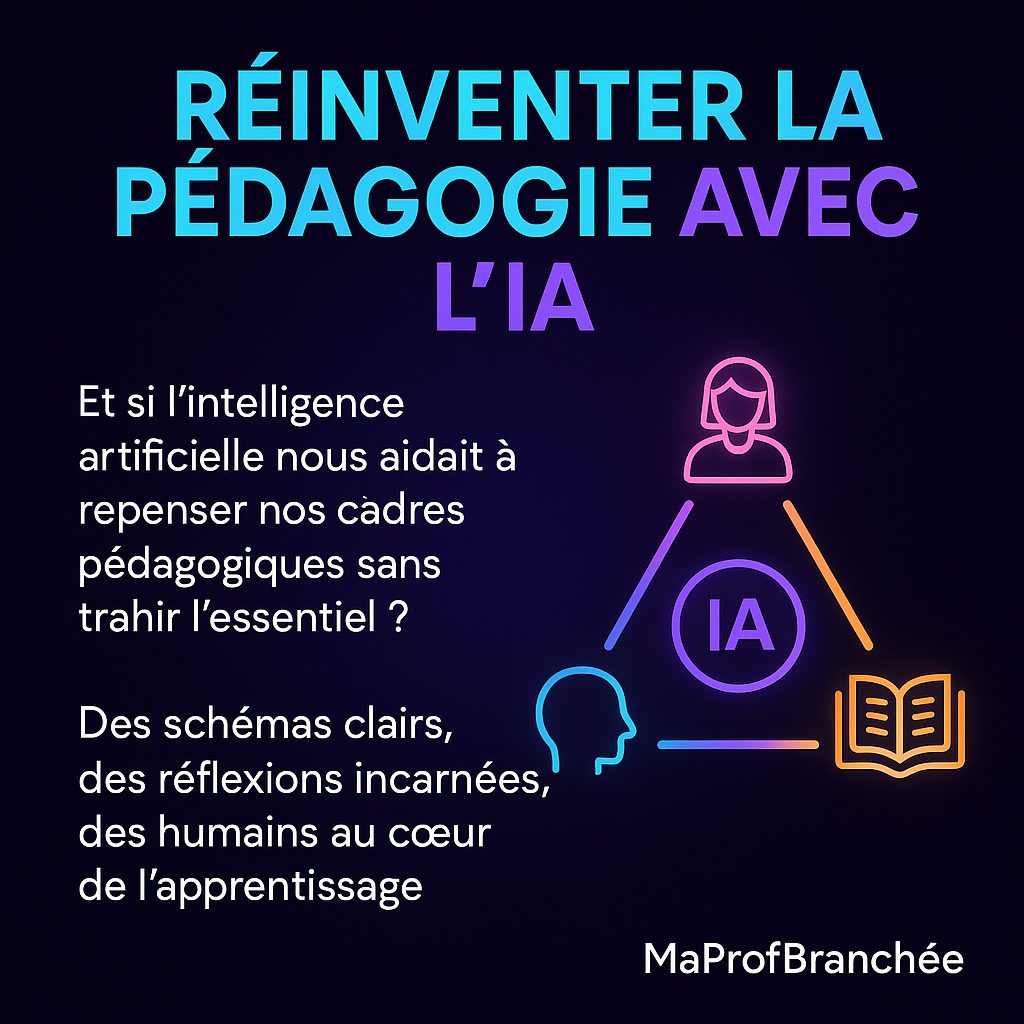 Illustration conceptuelle - Réinventer la pédagogie avec l'IA