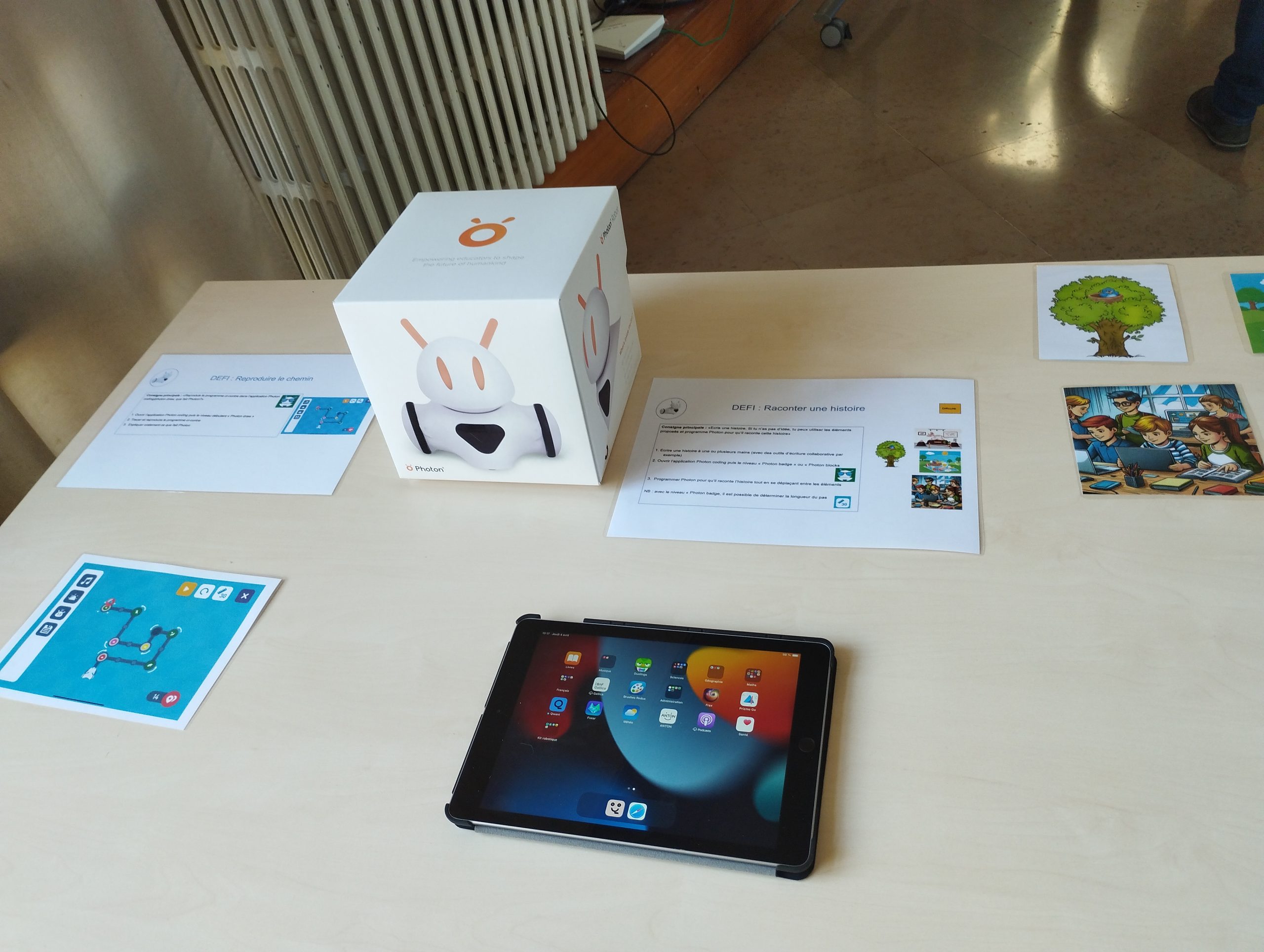 Robot Photon - Robot éducatif pour l'école primaire