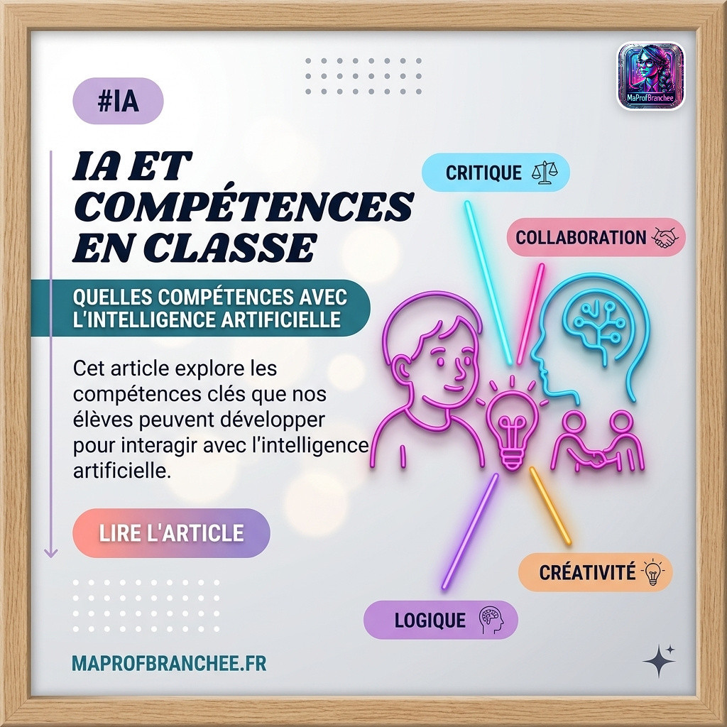 Comp&eacute;tences d&eacute;velopp&eacute;es avec l'IA