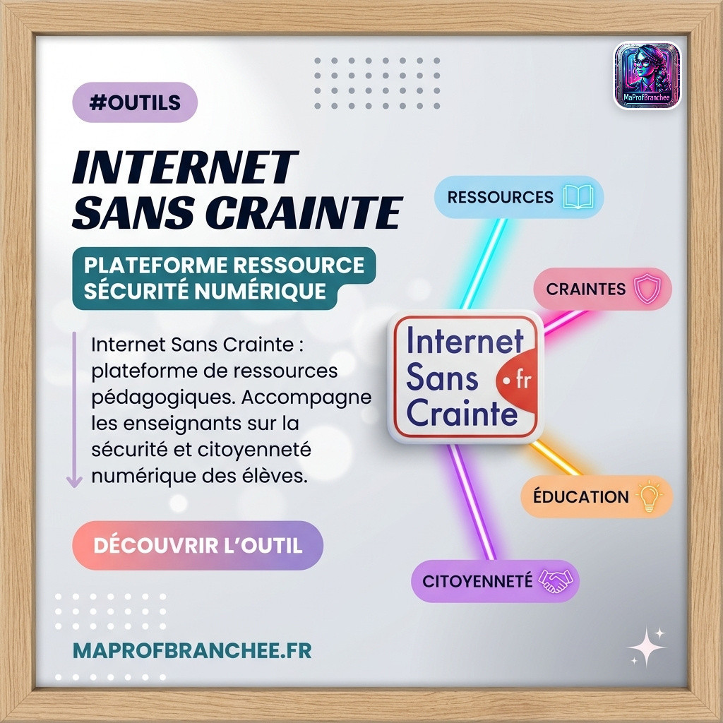 Logo Internet Sans Crainte - prévention et sécurité en ligne