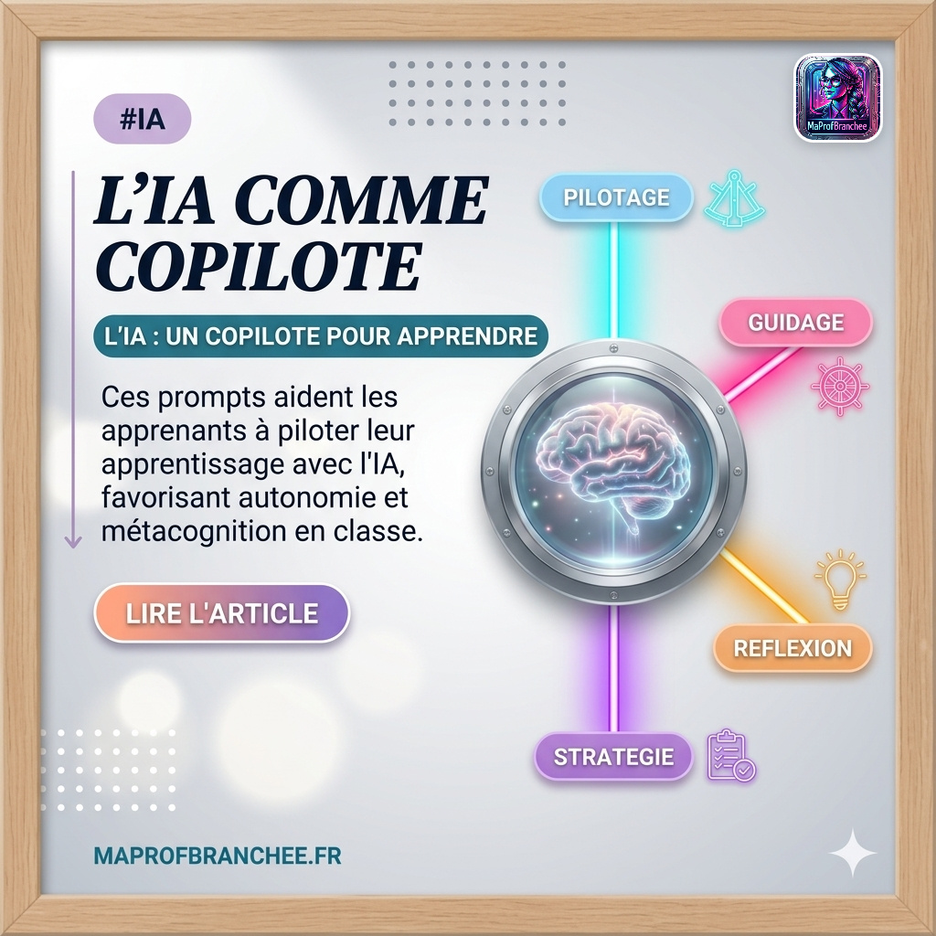 Mes prompts apprenants - parcours d'apprentissage autonome