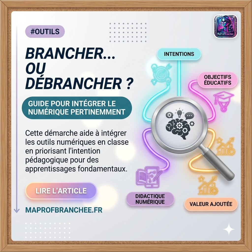 Le réflexe avant de brancher : intégrer le numérique au primaire